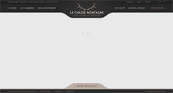 Desktop Screenshot of lechassemontagne.com